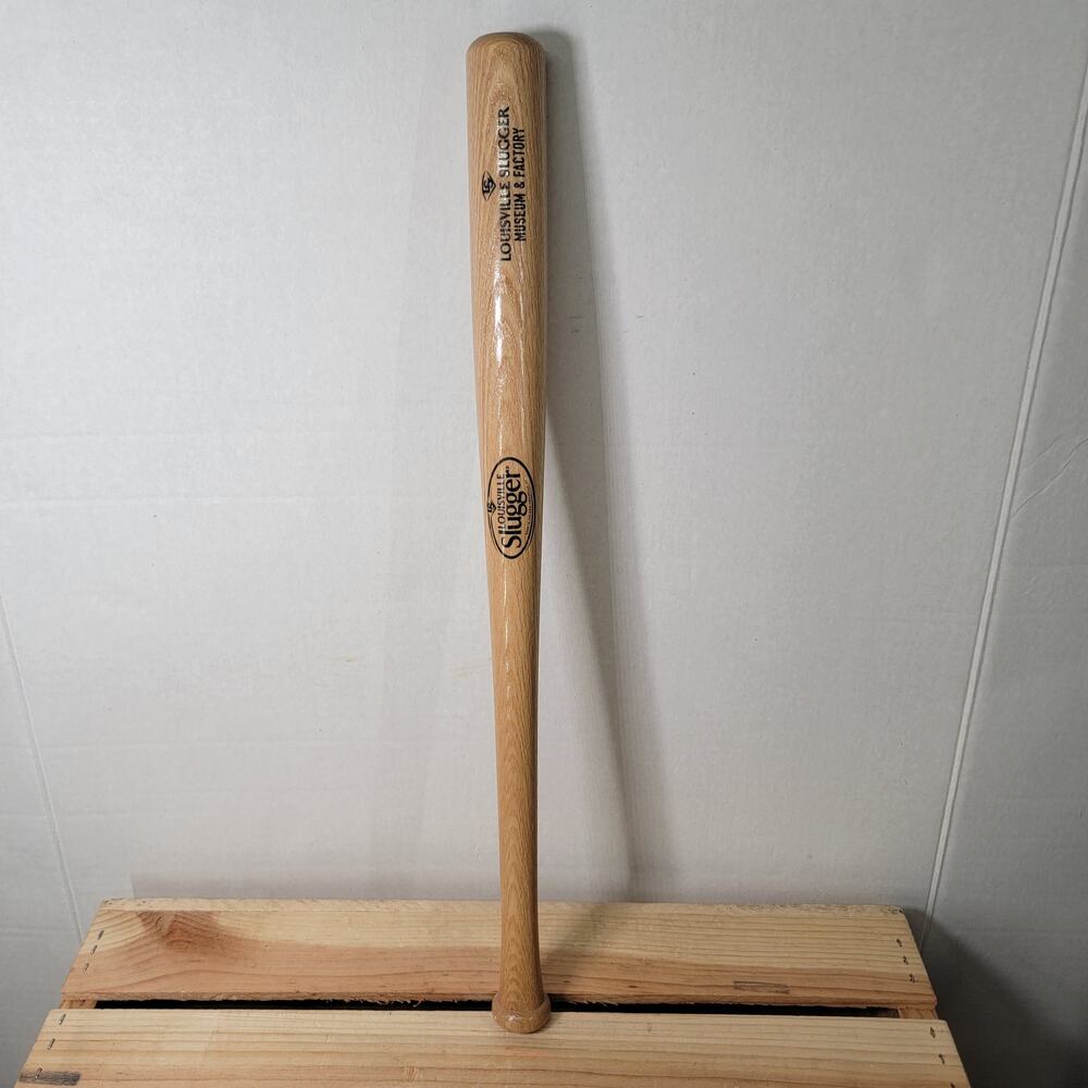 Louisville Slugger 18" Mini Wooden Bat From The LS Museum & Factory